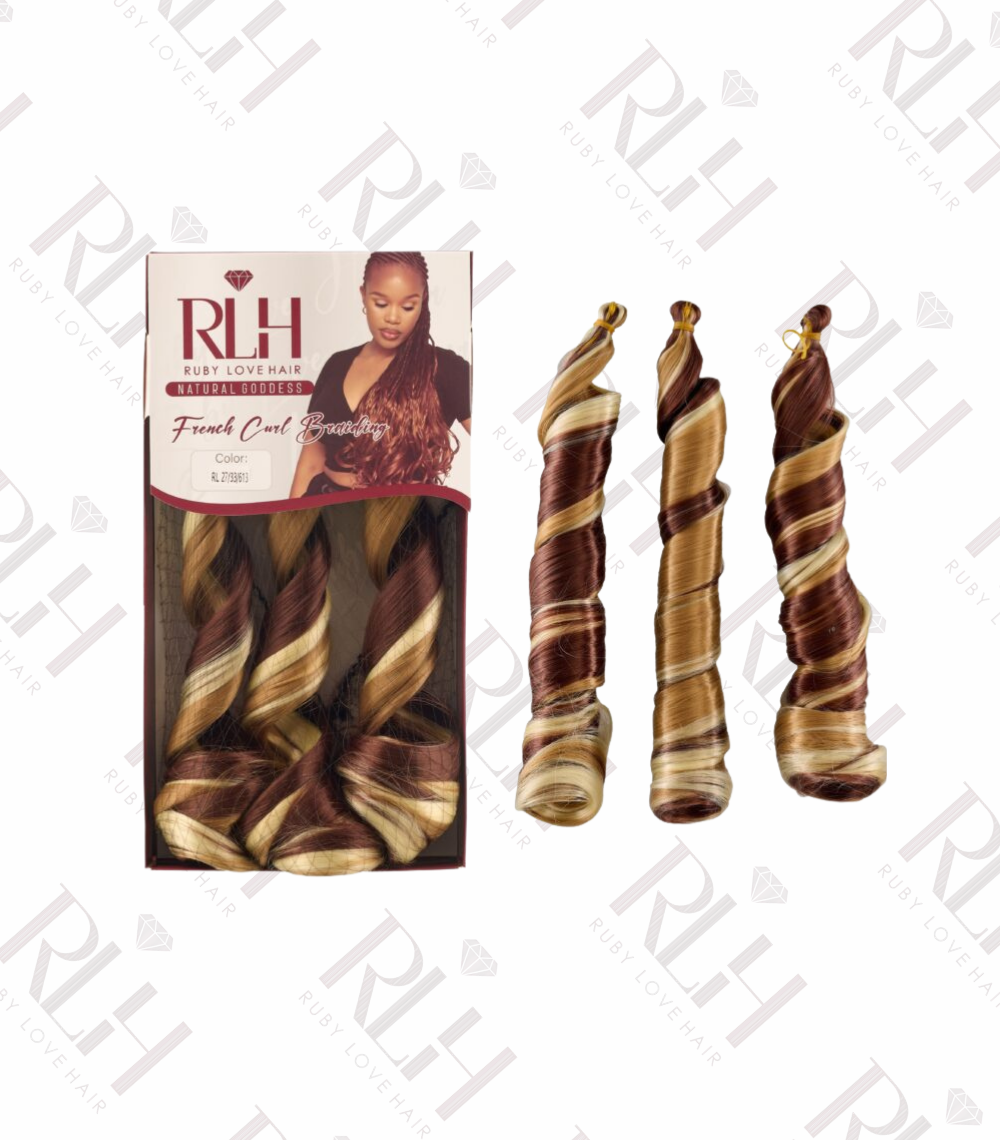 Ruby Love Hair 20-Inch French Curl Ombre RL27/33/613