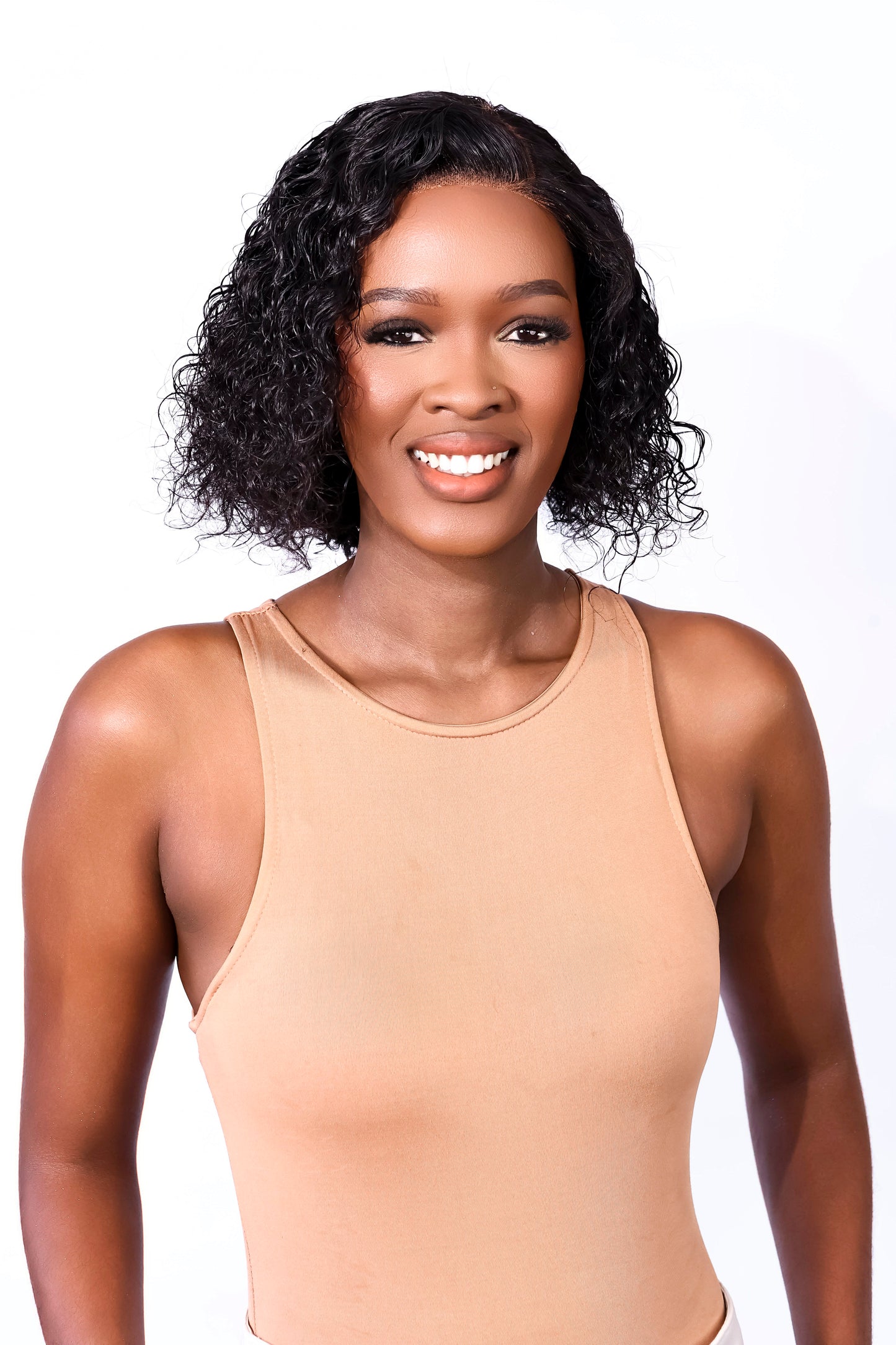 10" Deep wave 4x4 bob wig